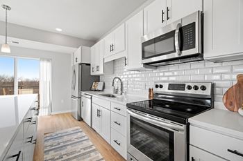 Stainless steel appliances